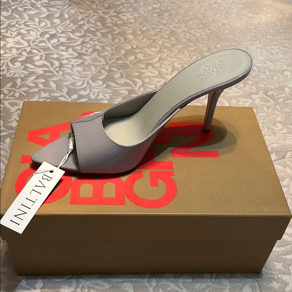 Baldinini Gray Women's Heeled Mules
